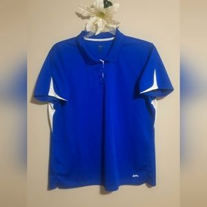 Eastbay XXL Royal Blue and White Polo